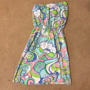 lilly tube top dress